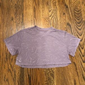 All yours crop tee veil